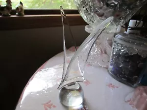 ELIO RAFFAELI MURANO GLAS KLAR FLÜGEL VOGELFLUG SIGNIERT WHOW!! - Bild 1 von 20