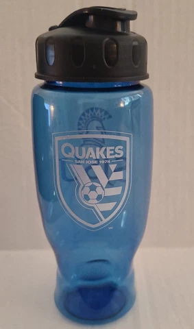 San Jose State University Quakes Blue Plastic Water Bottle Cover