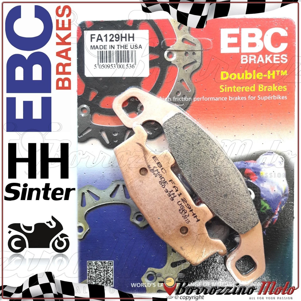 PASTIGLIE FRENO POSTERIORE SINTER EBC FA129HH KAWASAKI ZX11 NINJA 1100 1989-1990 Foto 1 de 1