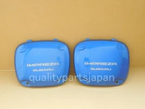 Subaru Impreza GDB GGA FOG LIGHT LAMP COVER GENUINE BLUE - Picture 1 of 6