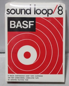 Sealed BASF Sound Loop/8 84 min - NOS - Unrecorded/Blank - Picture 1 of 3