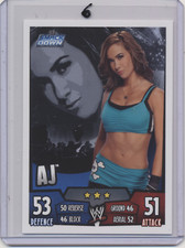 2011 Topps WWE Slam Attax Rumble AJ Lee RC Rookie