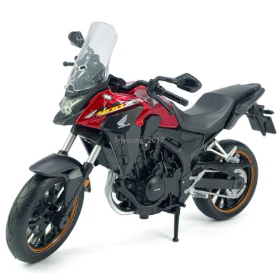 1:12 Honda CB400X Motorcycle Model Diecast Toy Vehicle for Boys Kids Gifts Red - Image 1 of 4