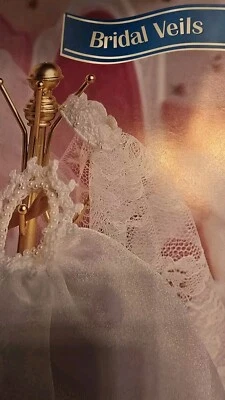 Annie's FASHION Doll CROCHET CLUB PATTERN Bridal Veils - Image 1 of 3