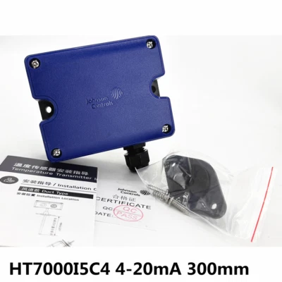1pcs Johnson HT7000I5C4 4-20mA 300mm Immersion Water Pipe Temperature Sensor - Image 1 of 4