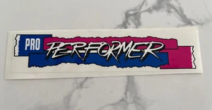 Old School BMX Freestyle GT PRO PERFORMER WORLD TOUR GRIFF BAR AUFKLEBER/AUFKLEBER - Bild 1 von 1