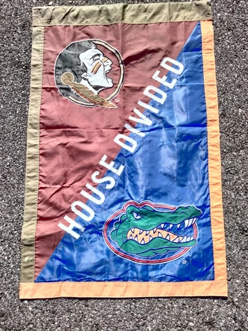 Vintage Florida Football Garden Flag Cover