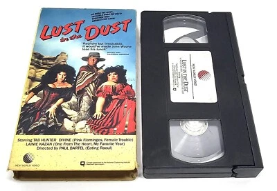 Lust In The Dust VHS 1985 Tab Hunter New World - Image 1 of 4