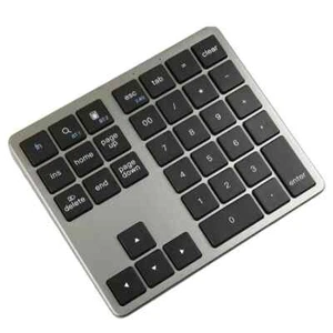 2.4Ghz Wireless+Bluetooth Numeric Keypad K35 Number Pad USBC Rechargeable Numpad - Picture 1 of 19