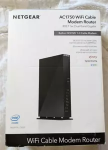AS-IS NETGEAR AC1750 WiFi DOCSIS 3.0 Cable Modem Router (C6300) - Picture 1 of 4