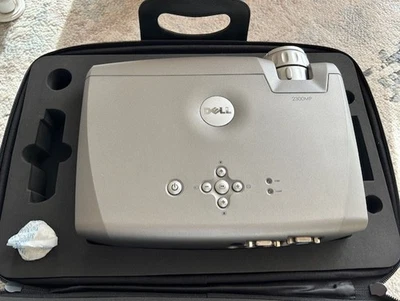 NEW---Dell 2300MP DLP Projector with Cables, Remote, and Case, In The Boxes!! - Image 1 of 4