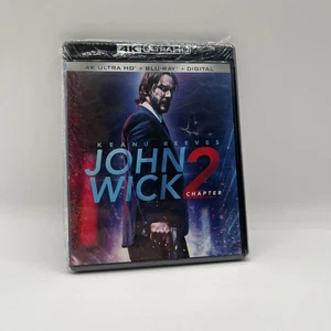 John Wick: Chapter 2 [4K Ultra HD + Blu-ray + Digital] NEW-SEALED - Imagen 1 de 1