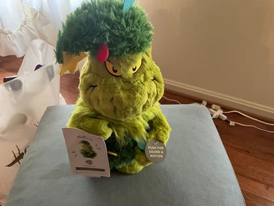 Hallmark Dr. Seuss The Grinch Stole Christmas Animated Plush w/Sound & Motion - Image 1 of 4