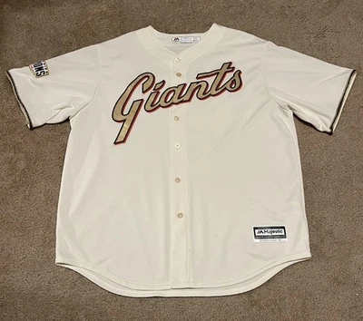 Majestic San Francisco Giants 2014 Ring Ceremony Jersey Size XL - Image 1 of 4