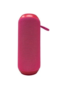 onn Large Rugged Speaker+Bluetooth Wireless Technology+LED Light Pink NO CABLE - Picture 1 of 8