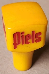 Vintage Antique Piel's Beer Bakelite Catalin Butterscotch Tap Handle Knob 3 1/4" - Picture 1 of 7