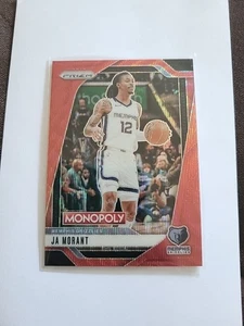Ja Morant 2024-25 Panini Prizm Monopoly Red Wave Prizm #22 Grizzlies - Bild 1 von 2