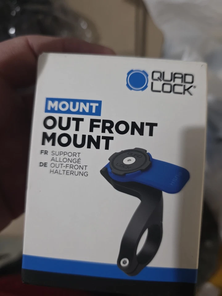 Quad Lock Bicycle Handlebar Out Front Mount QLM-OFM-2  - Image 1 of 3
