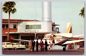 Postcard 1960 Beechcraft Model 65 Queen Air Phoenix Arizona - Picture 1 of 2