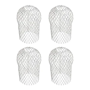 4 Stück Dachrinnen-Fallrohrschutz, 8,9 Cm, Aluminium-Laubfilter, Erweiterba6519 - Bild 1 von 7