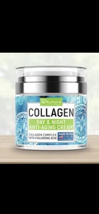 Collagen Cream for Face with Retinol & Hyaluronic Acid - Face Moisturizer -1.7oz - Picture 1 of 2