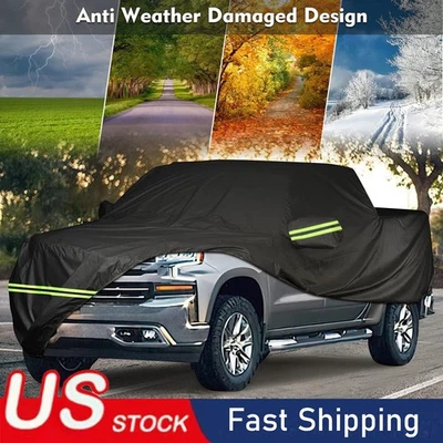 For Dodge Ram 1500 Truck Car Cover Outdoor Waterproof Sun All Weather Protection - Image 1 of 4