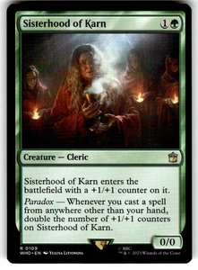 Sisterhood of Karn Universes Beyond: Doctor Who Regular MTG - Picture 1 of 2