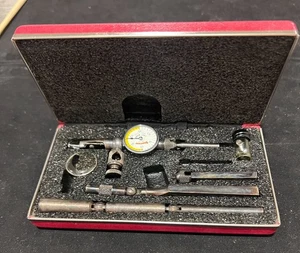 Starrett Last Word No. 711 Dial Test Indicator Set .0005" Grads .030 Range USA - Picture 1 of 5