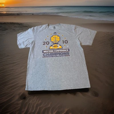 Camiseta Adidas XL Nueva Los Angeles Lakers Finales NBA 2010 Campeones Boston Celtics Foto 1 de 4