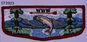 Pfadfinder OA Klappe Mayi Lodge 354 - Bild 1 von 1