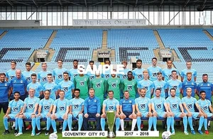 Coventry City 2017-18 Team Photo - Picture 1 of 1