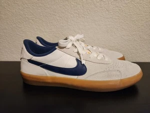 Nike SB Heritage VULC Summit White Navy Men 10 Skate Boarding Shoes CD5010-102 - Picture 1 of 8