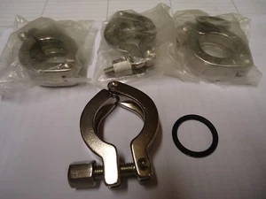LAROX P312682 L-CLAMP DIA 26.9 COMPLETE SS006 STAINLESS STEEL "NEW" - Picture 1 of 2