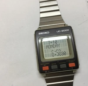 RELOJ DE PULSERA SEIKO DE COLECCIÓN UC2000 FUNCIONANDO - Imagen 1 de 8