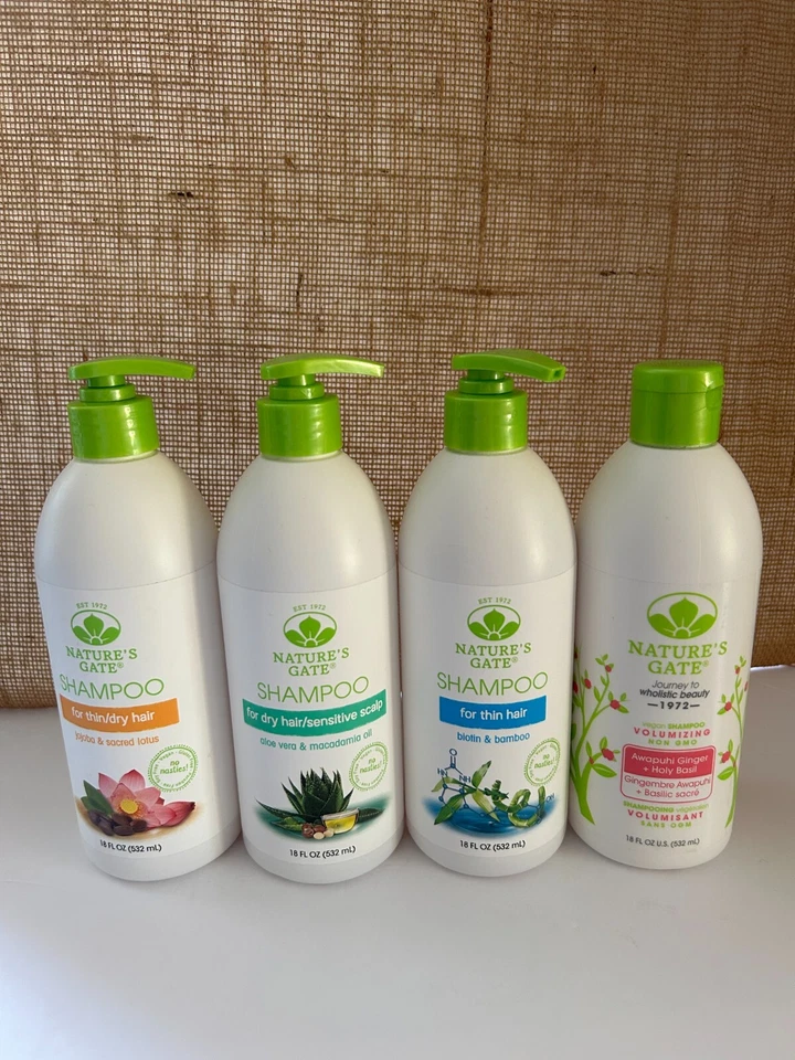 NEW Nature's Gate Shampoo Volumizing, Dry Hair, Sensitive Scalp Thin Hair NOS - Image 1 of 1