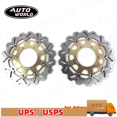 Rotor de disco de freno delantero dorado para BMW F 700 GS ABS 2013 2014 2015 2016 2017 2018 Foto 1 de 4