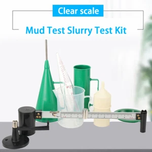 Mud Test Slurry Test Kit Mud Hydrometer+Sand Flow Meter+Mud Viscometer 3pcs/set - Picture 1 of 13