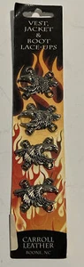 Hot Leathers Vest/ Jacket/ Boot Lace Ups. “Eagle” - Bild 1 von 4