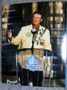 Dick Lebeau Hof Coach Pittsburgh Steelers Autografato 8x10 Foto W / COA - Picture 1 of 1