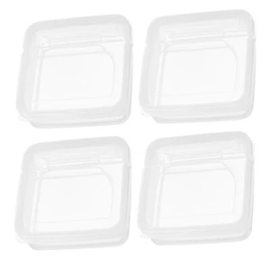 4 Pcs Butter Cheese Crisper Fresh Food Containers for Refrigerator Saver - Picture 1 of 12
