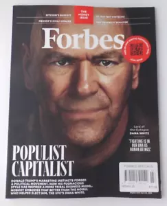 Forbes magazine Feb/Mar MONEY 2025 Dana White, Bitcoin's Buffett, Hot Fintechs - Picture 1 of 1