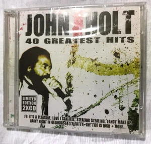 JOHN HOLT 40 GREATEST HITS 2XCD - Picture 1 of 5