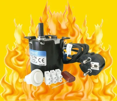 FENGTECH AC 230V, Grillmotor, 4,2 U/min, Getriebemotor,links- und rechtslauf, 6 Nm, NEU