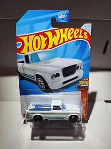 Hot Wheels HW Hot Trucks 9/10 '63 Studebaker Champ 155/250 White - Picture 1 of 6