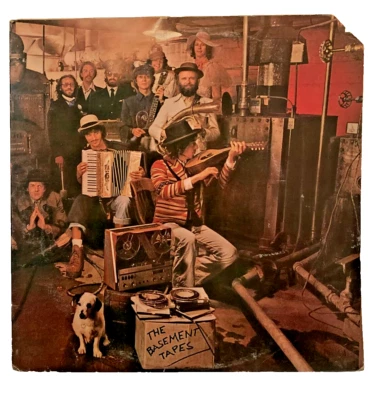 BOB DYLAN  THE BAND THE BASEMENT TAPES WHITE LABEL PROMO 2 LP SET 1975 COLUMBIA - Image 1 of 4