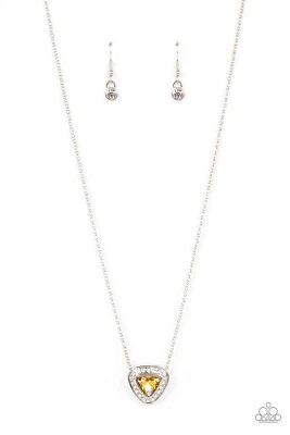 Nuevas Joyas Paparazzi - Paquete Completo Collar - Amarillo Foto 1 de 3