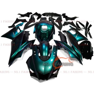 Teal Blue Green Fairing Kit For Yamaha YZF R3 / R25 2019-2022 ABS Bodywork Frame - Picture 1 of 11