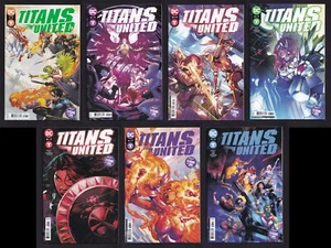 Titans United #1-7 Complete DC 2021 1st Connor Kent Superboy as Black Zero! - Picture 1 of 15