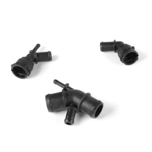 3Pcs Coolant Hose Connectors Pipe Set For VW Jetta Golf MK4 - Picture 1 of 7