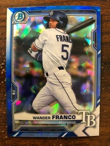Wander Franco, Chrome Sapphire Edition #BDC-57 - 2021 Bowman - Picture 1 of 1